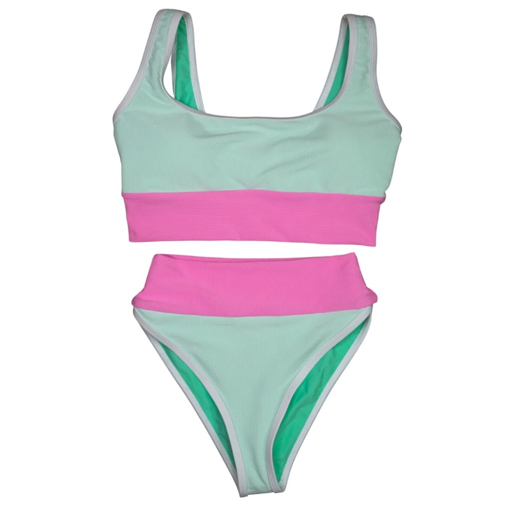 NWOT - Medium LainSnow Watermelon Two Piece